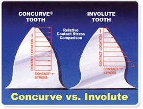 Concurve Gearing